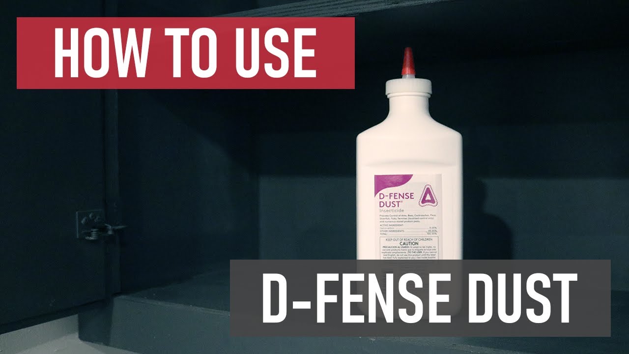 How to Use D-Fense Dust