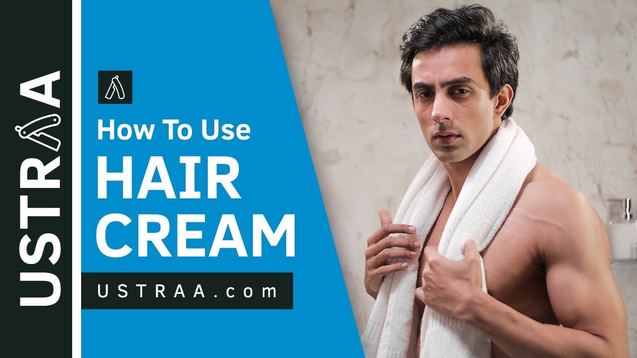 How To Use Hair Cream | Non-Sticky, Non- Oily. Daily Nourishment | USTRAA