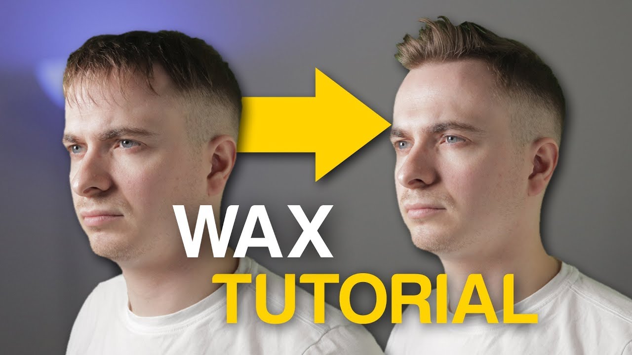 How To Use Hair Wax Properly - Tutorial