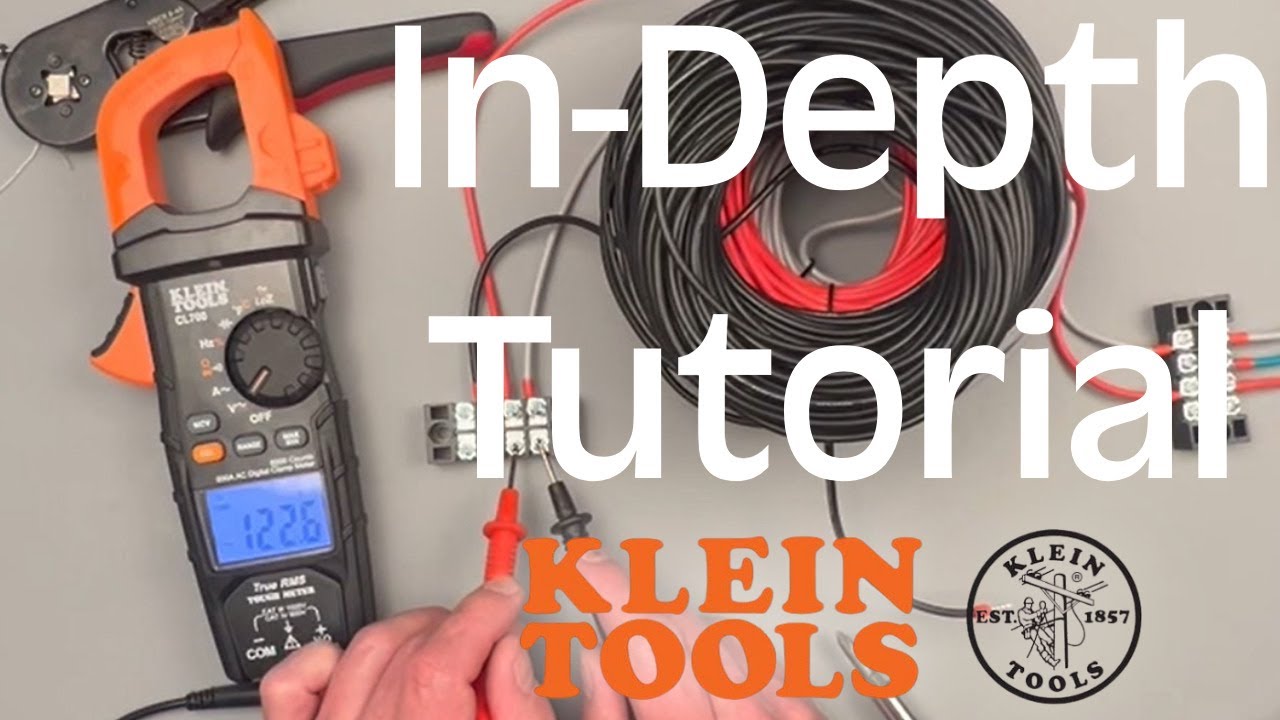 How to Use Klein Tools CL700 Amp Clamp Multimeter