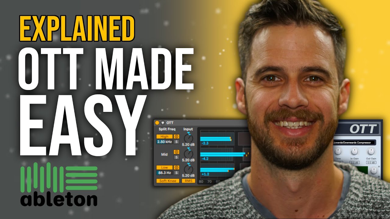 How to use OTT - OTT Tutorial - Ableton OTT, Xfer OTT - Multiband Compression - Ableton Live 10