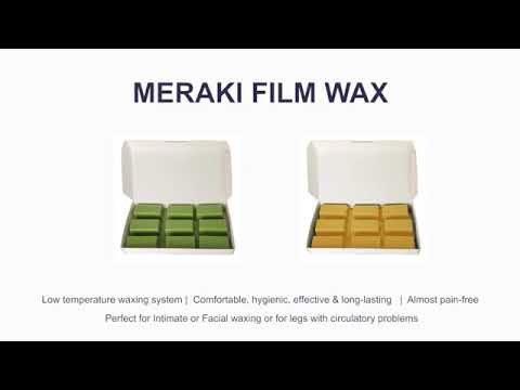 How to Use Stripless Hot Block Wax by Meraki