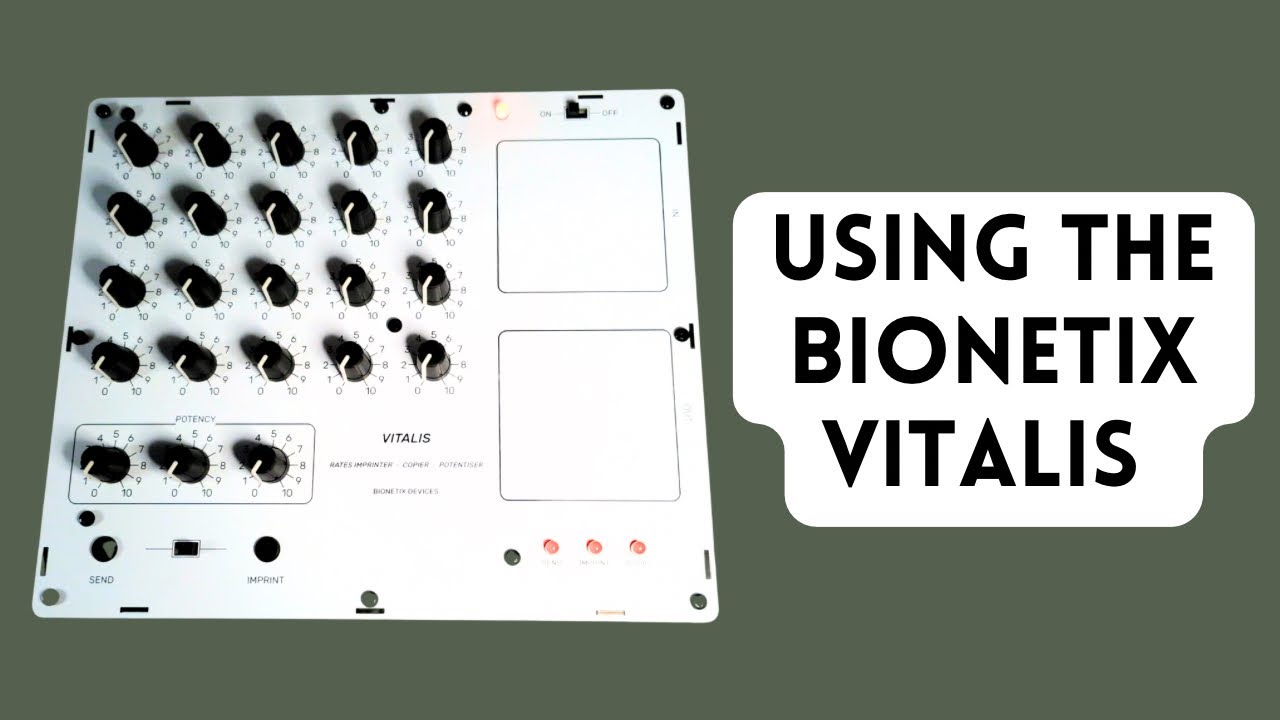 How to Use the Bionetix Vitalis