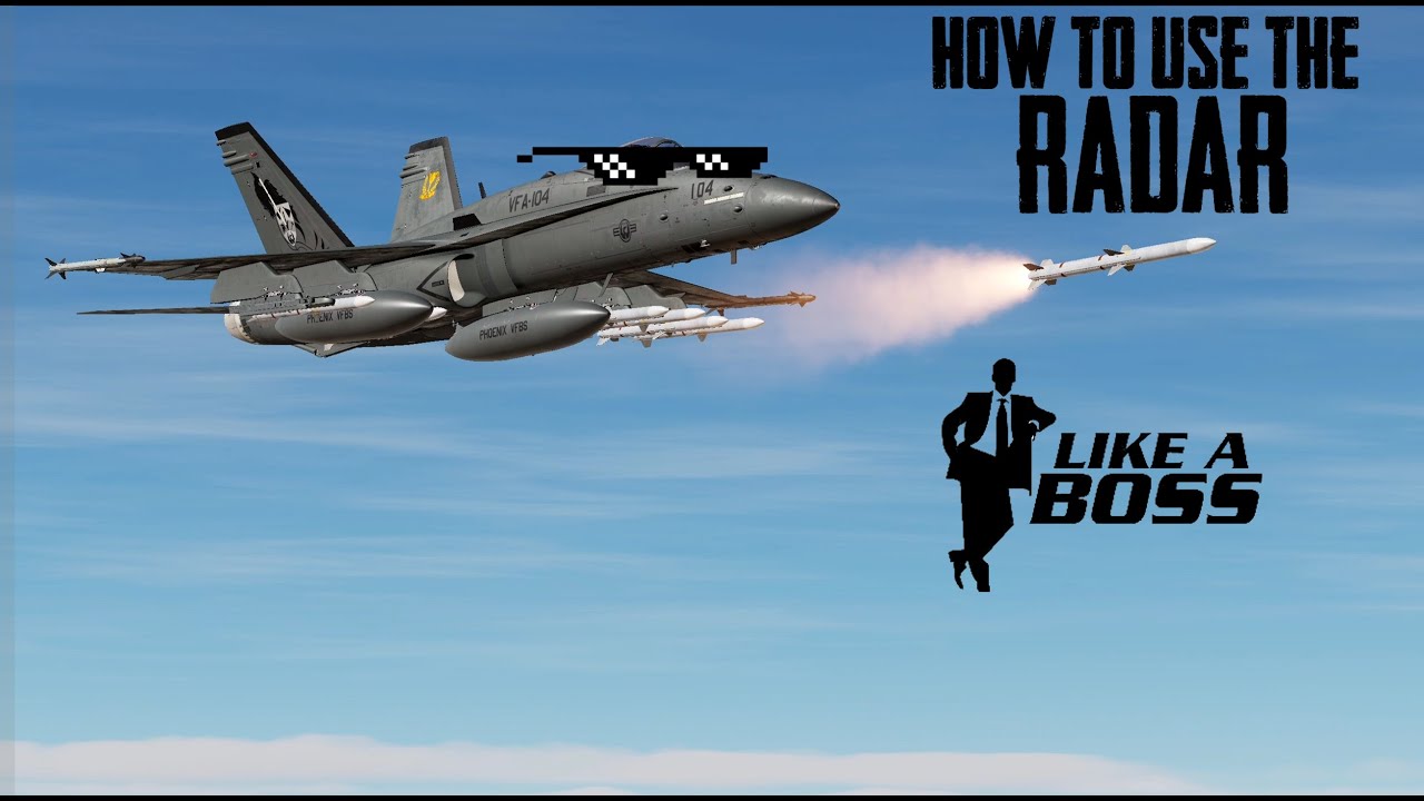 How to use the Hornet Radar like a Boss | DCS World