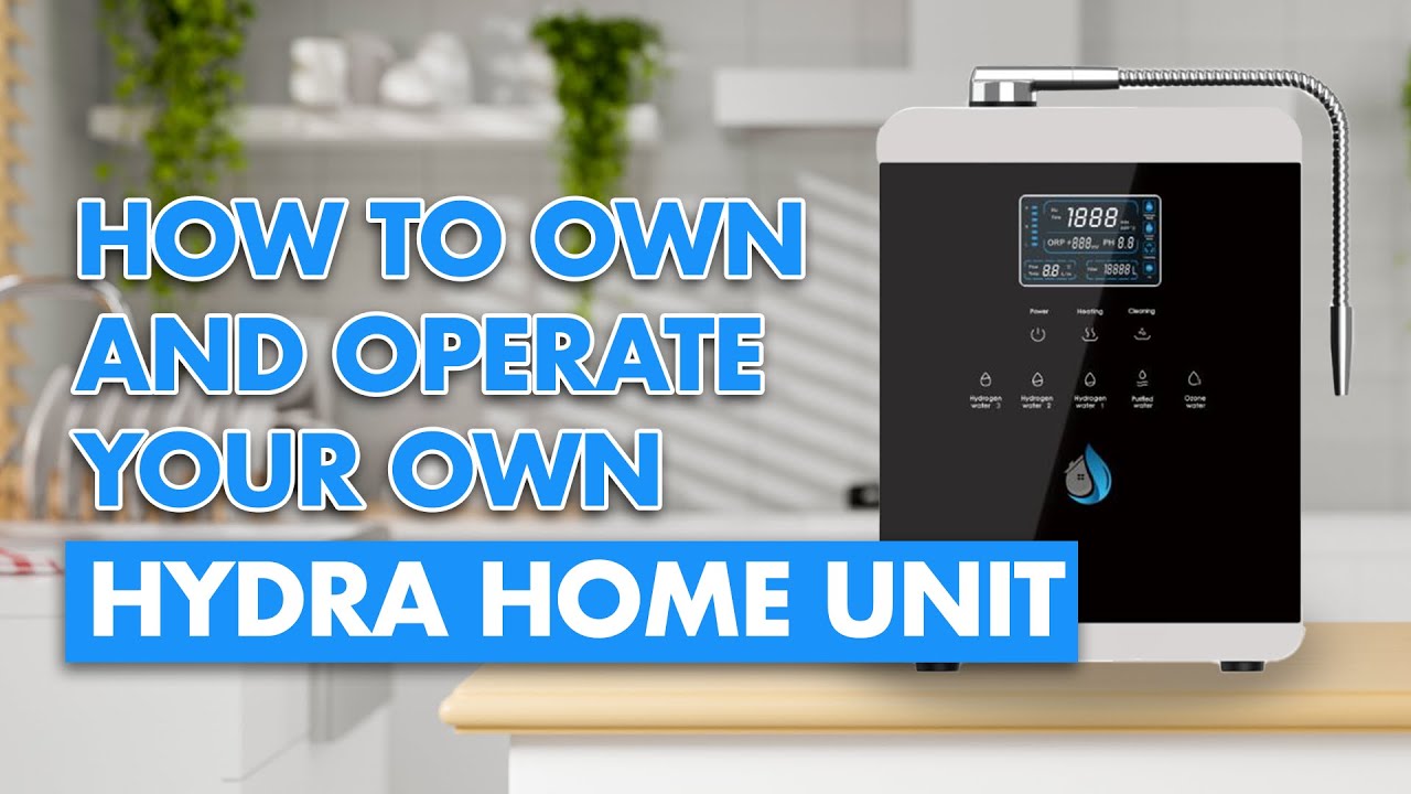 How to use the Hydra-Home Unit | Maintenance & Features | Fast Flow Rate & Self Cleaning | Amanda