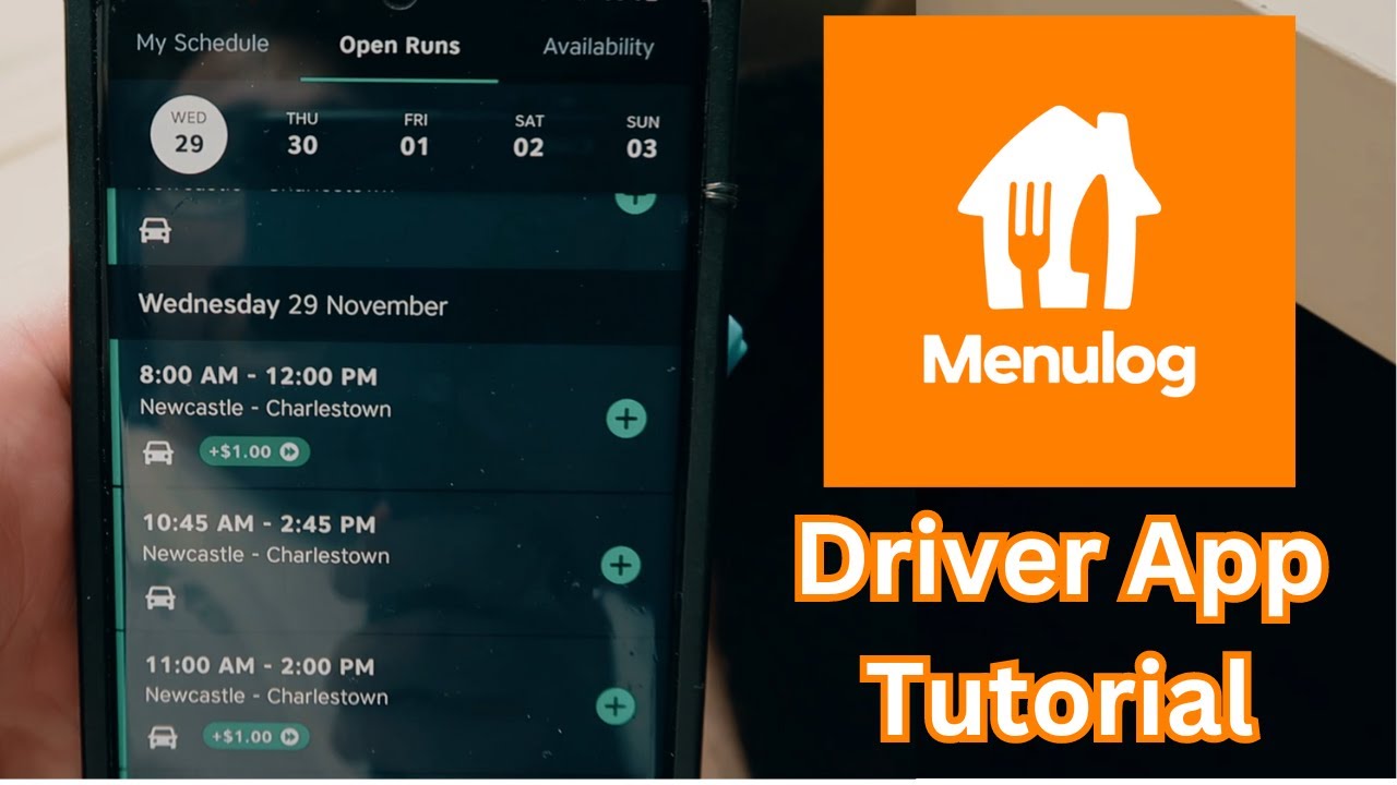 How To Use The Menulog Courier Driver App In Depth Tutorial