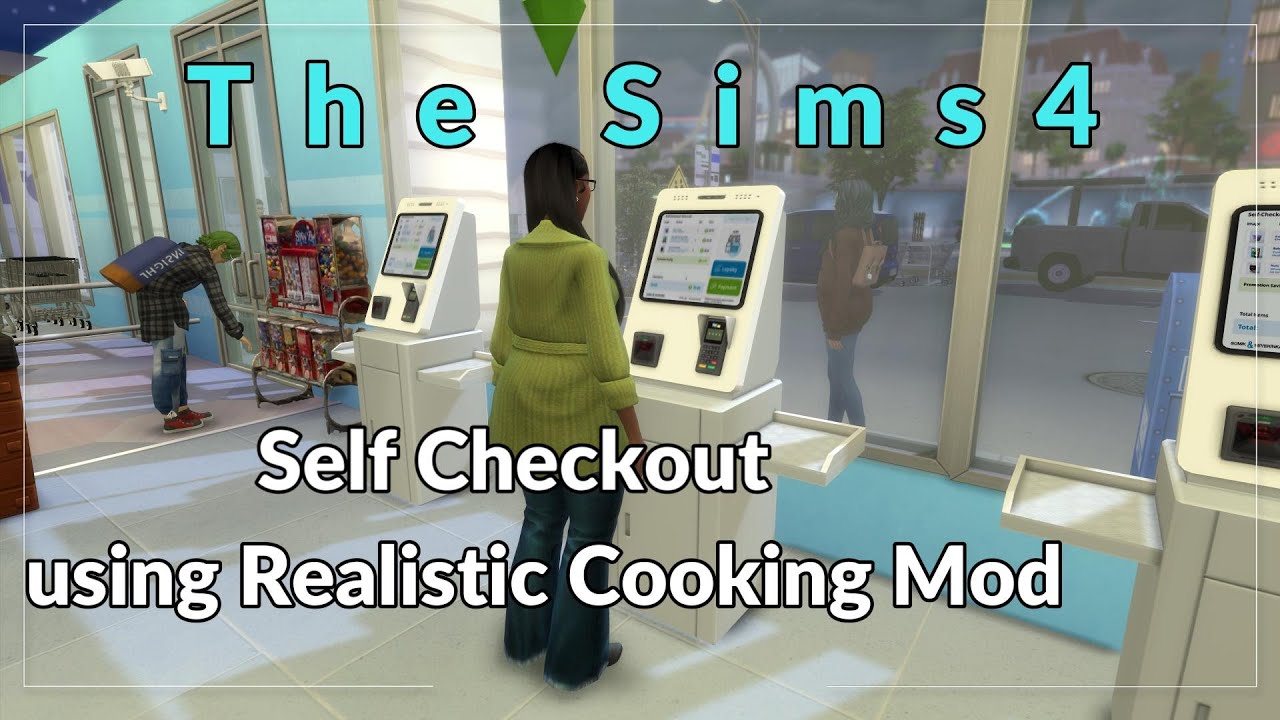 How to use the Realistic cooking Mod || Sims4 MOD USE