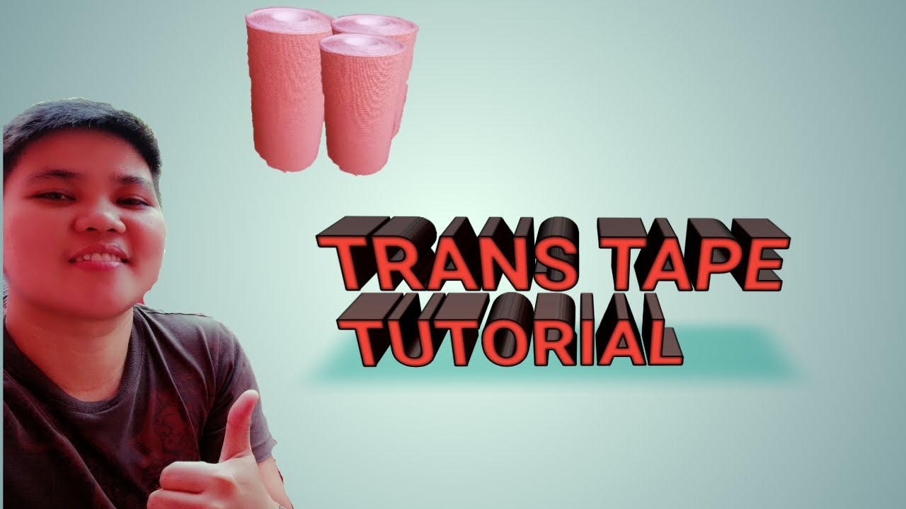 HOW TO USE TRANS TAPE