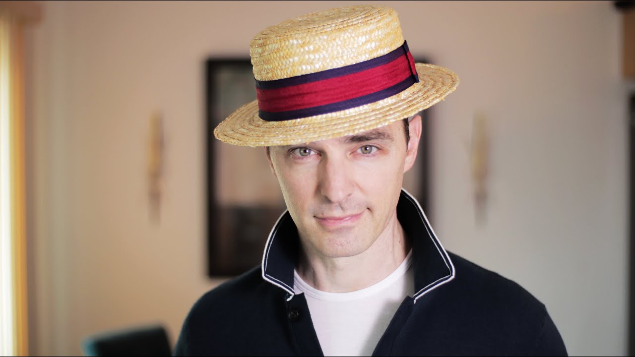 How to Wear a Boater Hat & Should You Get a  Boater Hat
