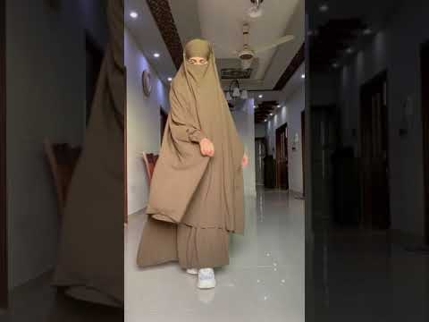 How to wear Two peice jilbab
