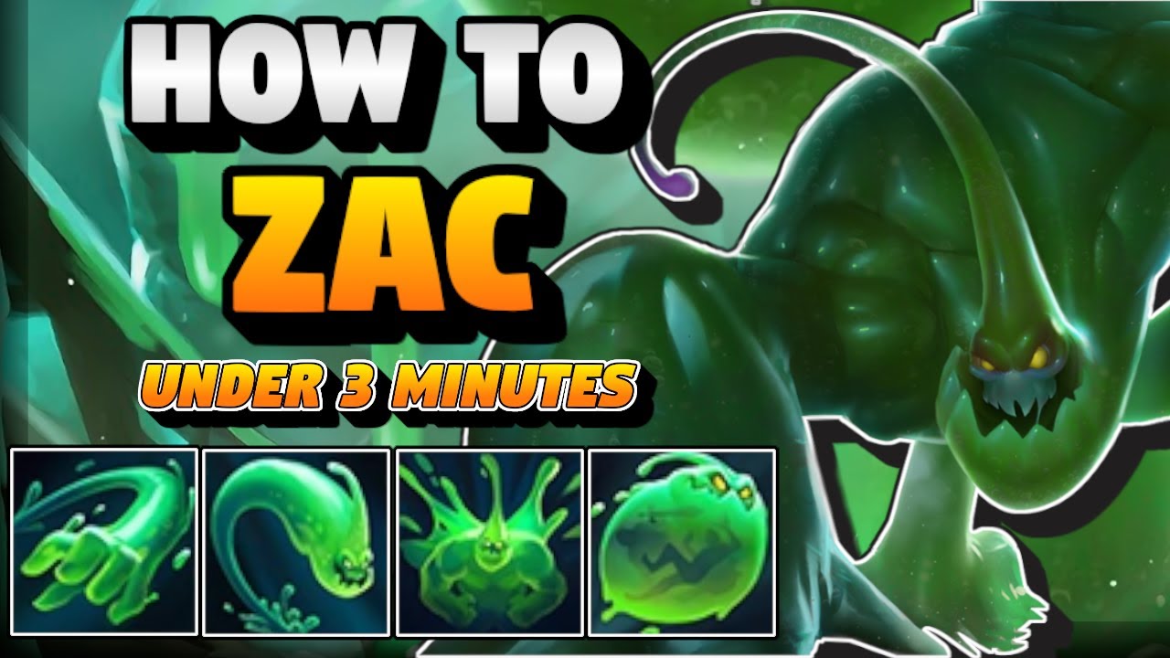 How To Zac Support in *Under 3 Minutes*