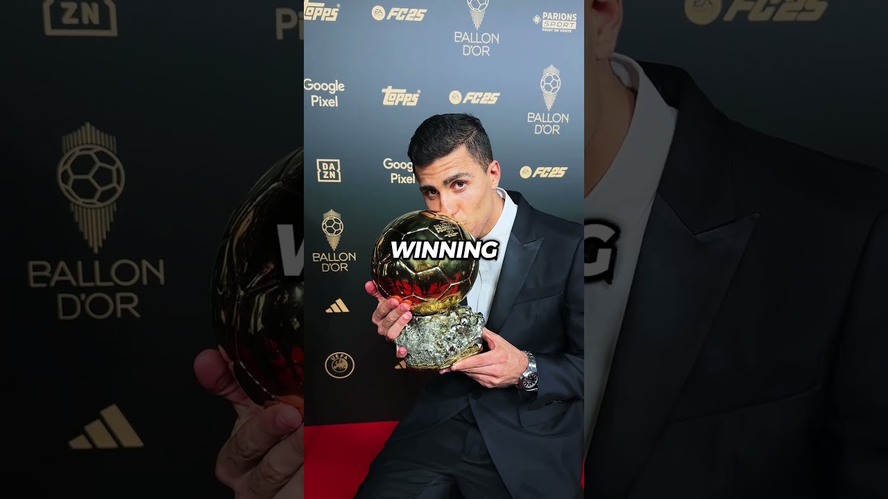 How Vinicius Jr cursed himself after losing the Ballon d'Or. 💔😢