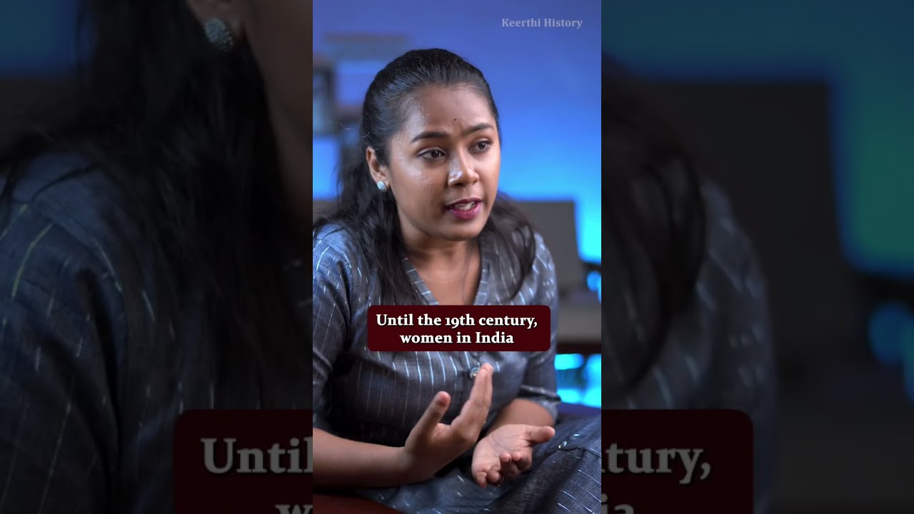 How women dressed in Ancient India?     |  Keerthi History   #shorts #history #women