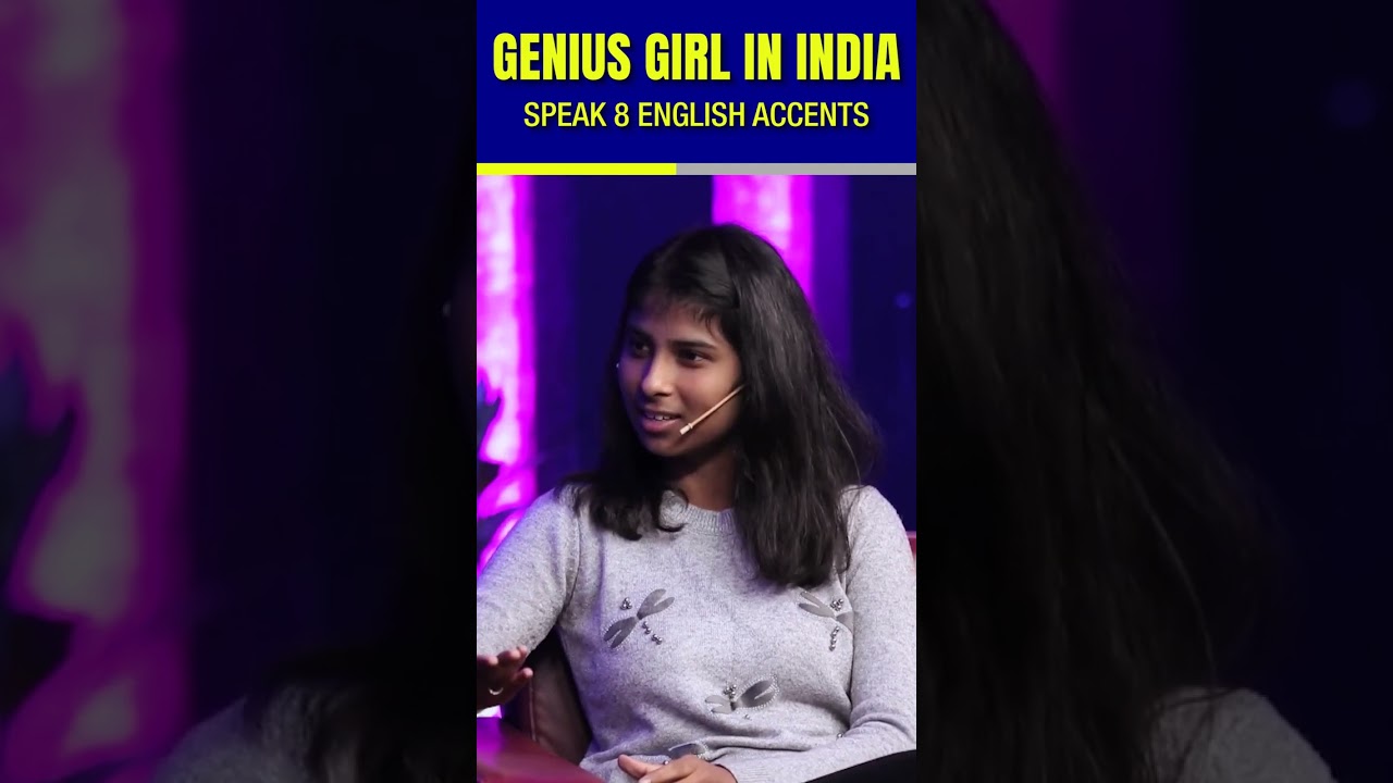 How Wonder Girl Janhavi learned 8 English accents