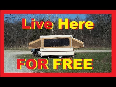 How You Can Live At Free Campsites