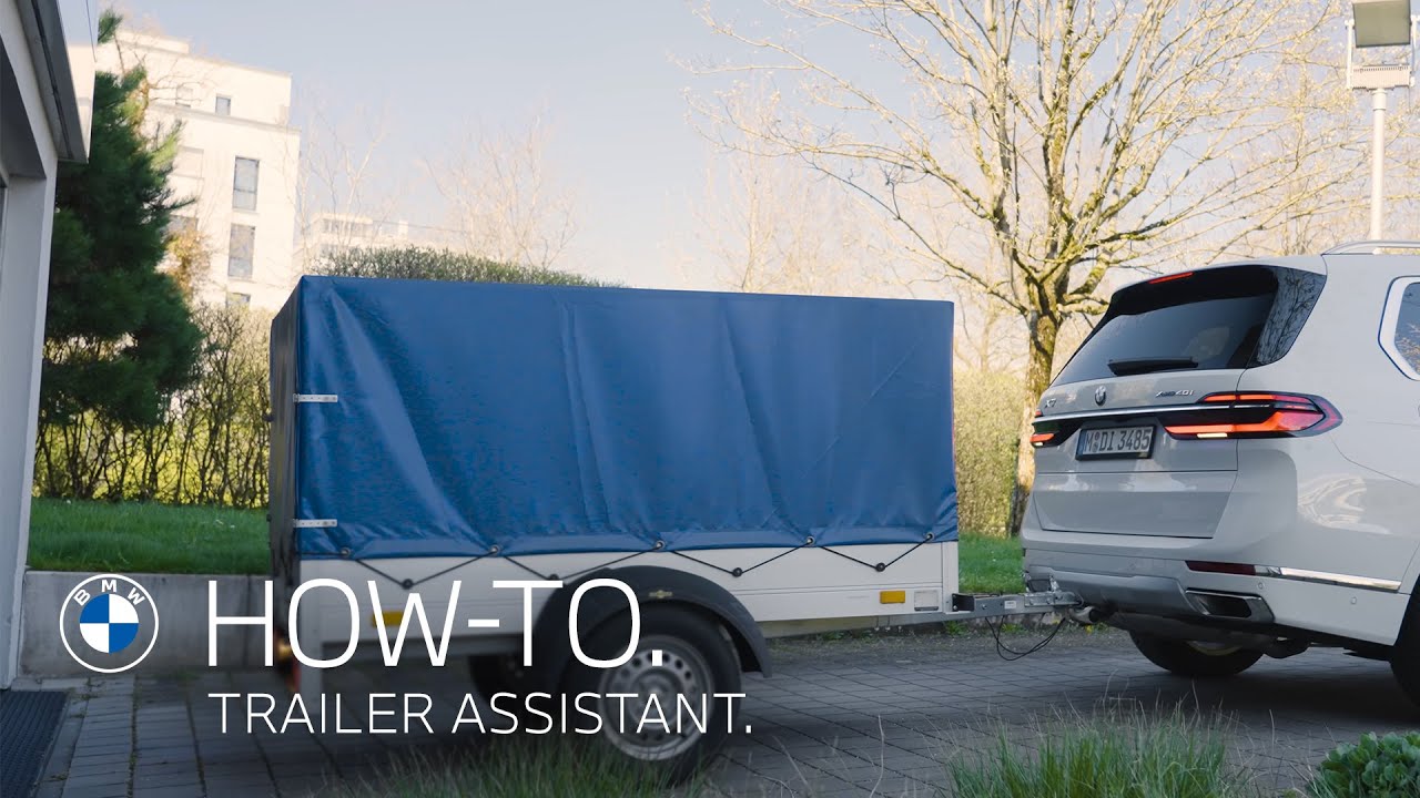 How-To Use the BMW Trailer Assistant.