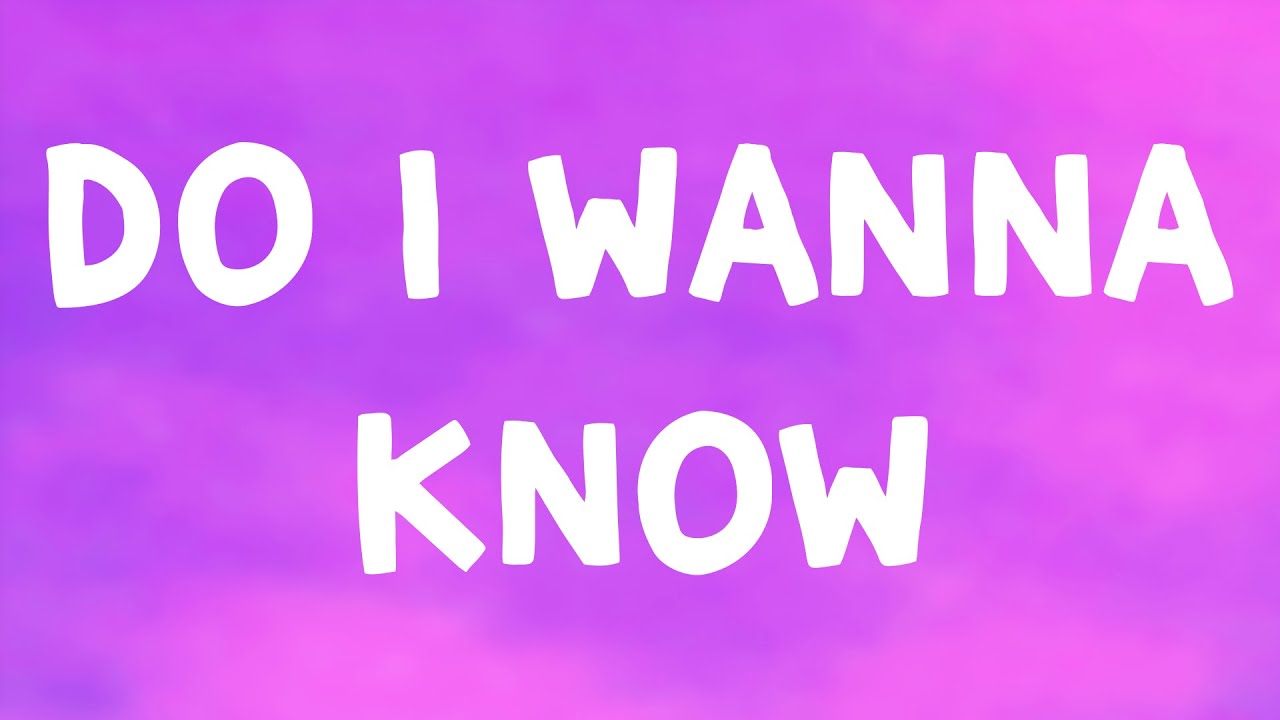 Hozier - Do I Wanna Know (Lyrics)