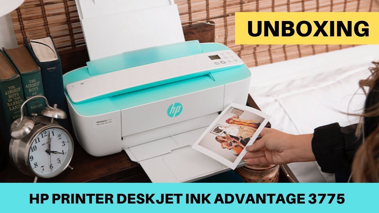 HP All in one printer Deskjet ink advantage 3775 UNBOXING 2021