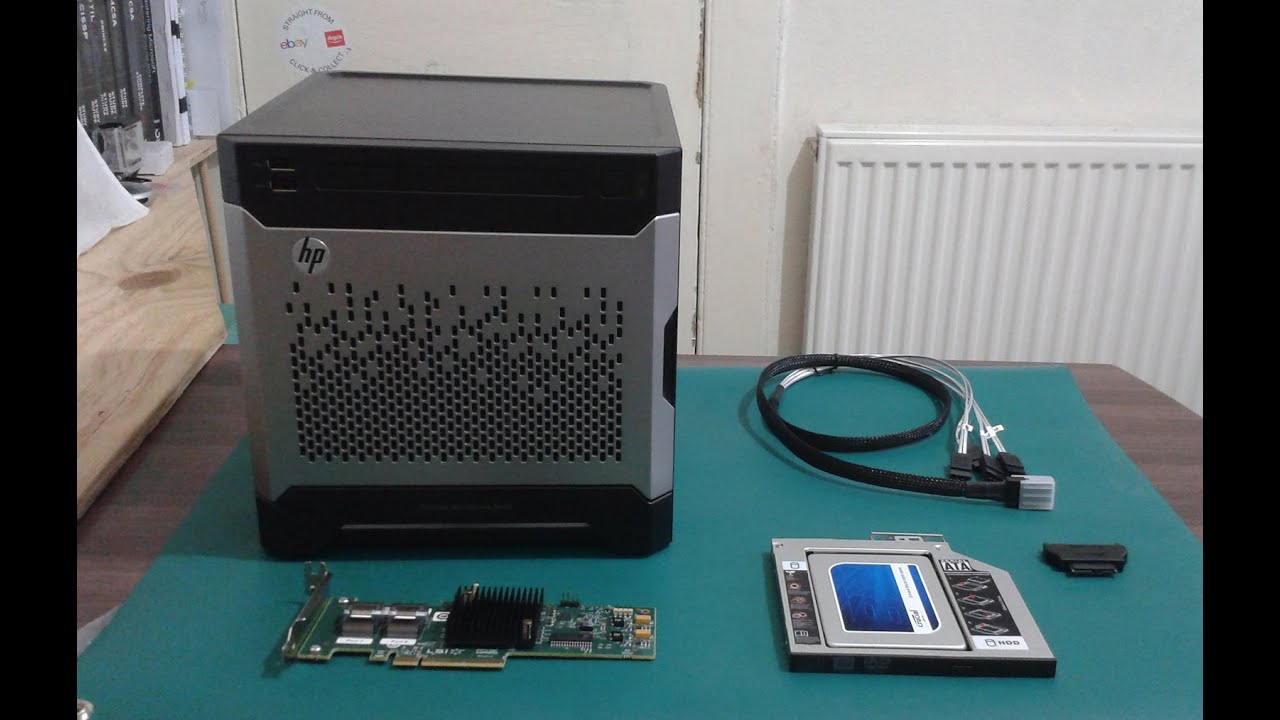 HP Proliant MicroServer Gen8 - SAS/SATA RAID Controller