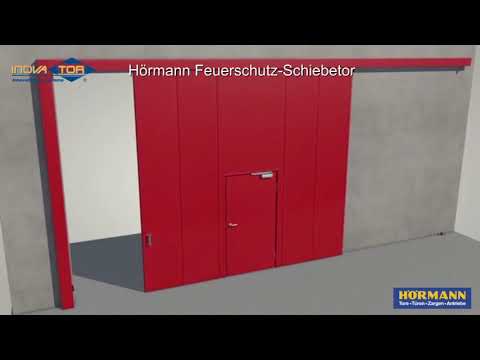 Hörmann Brandschutz-Schiebetore bei Inovator