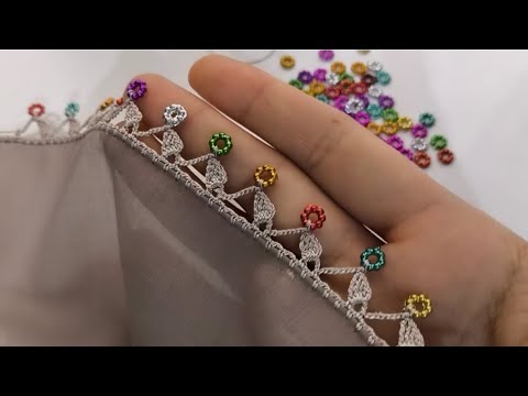 Hürrem boncuklu yalancı fıstık oyası 🌸 137.model @Episimark923