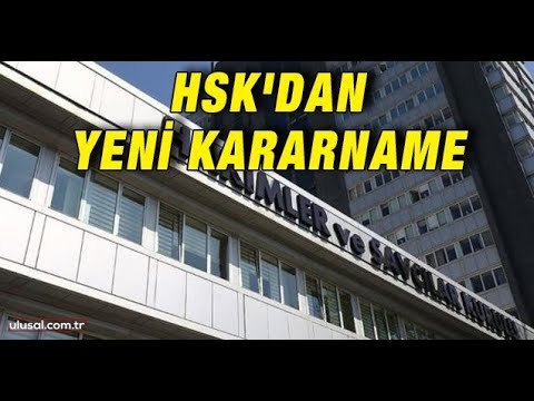 HSK'dan yeni kararname