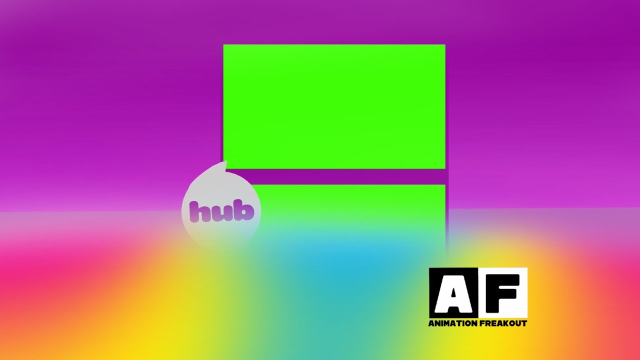 Hub Network Split Screen Credits Template