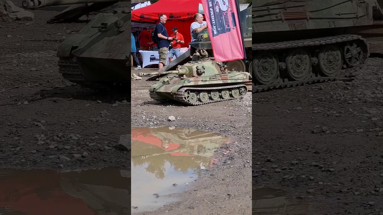 HUGE 1/6 Scale RC Tiger Tank