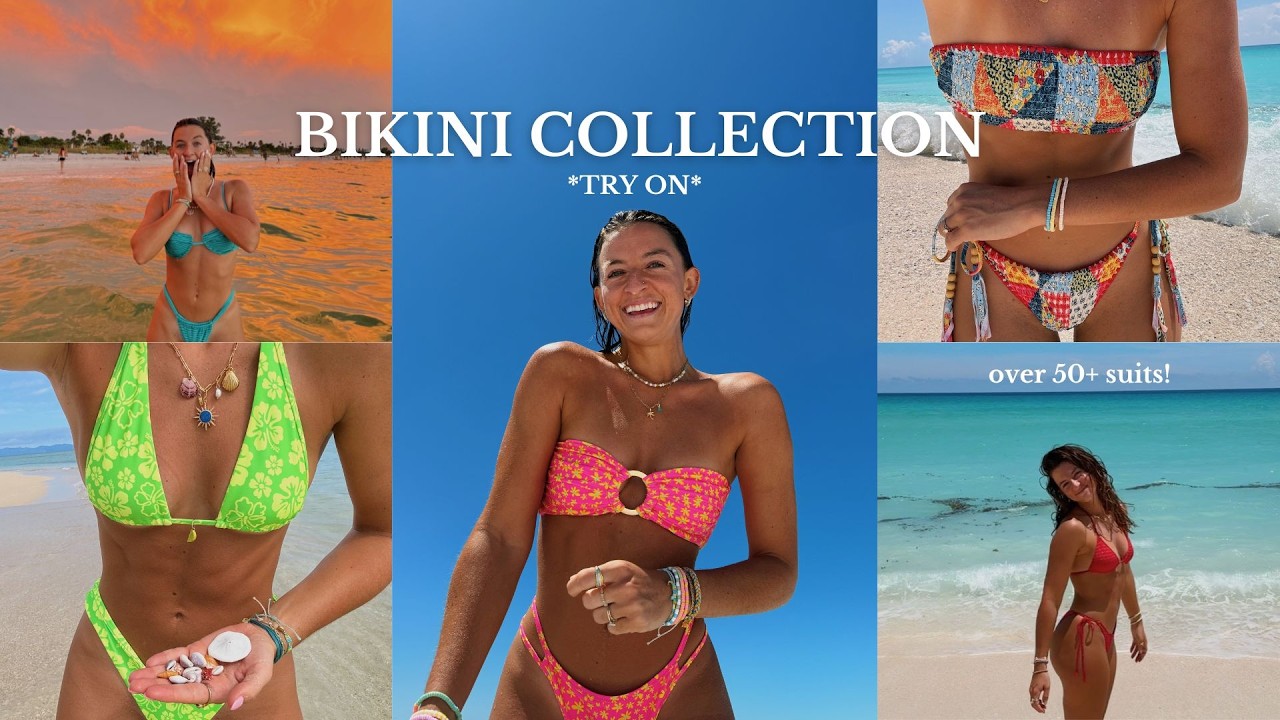 huge bikini *try on* collection 2025 (discount codes, sizing, fit)