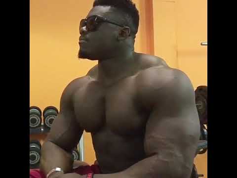 Huge Pec Bounce at the Gym