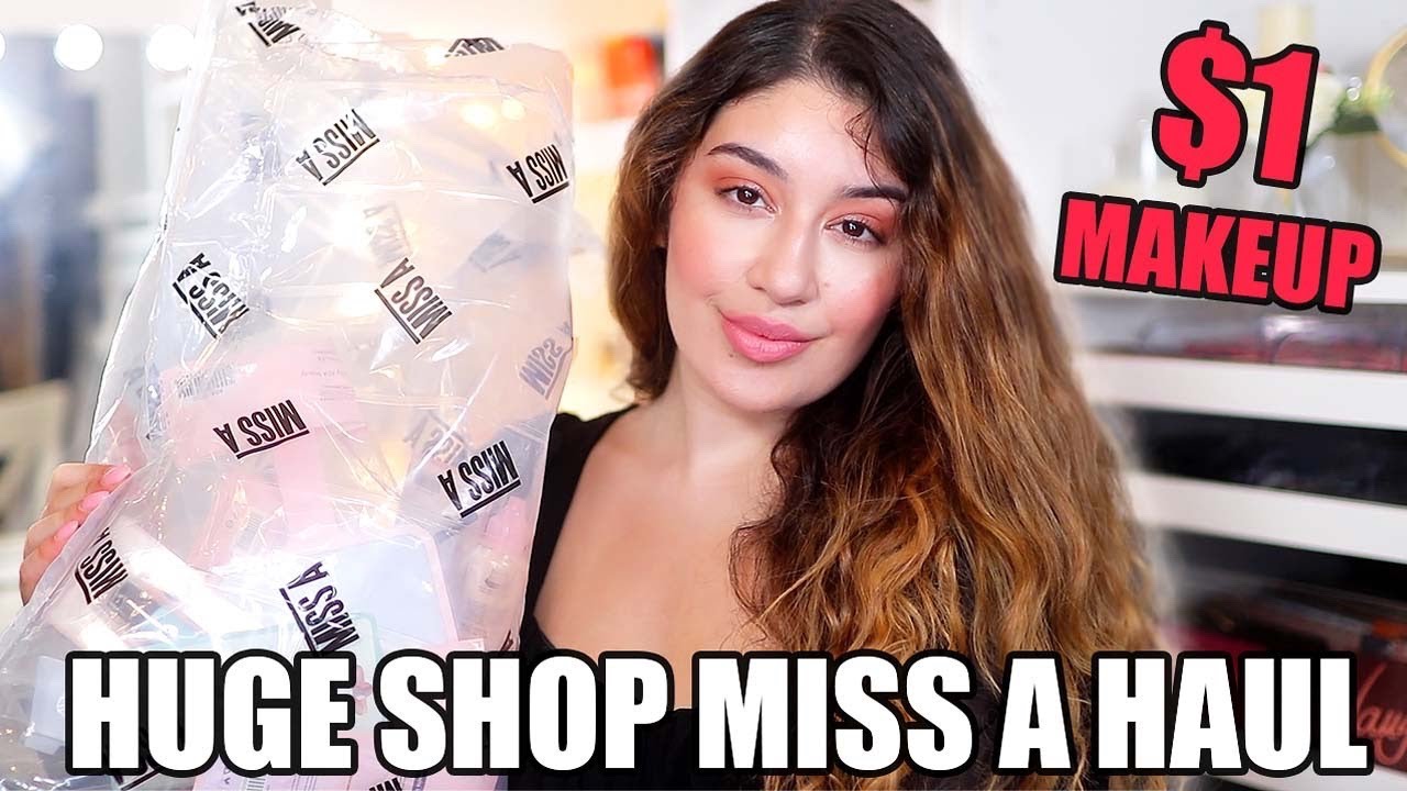 HUGE SHOP MISS A HAUL | $1 makeup!!