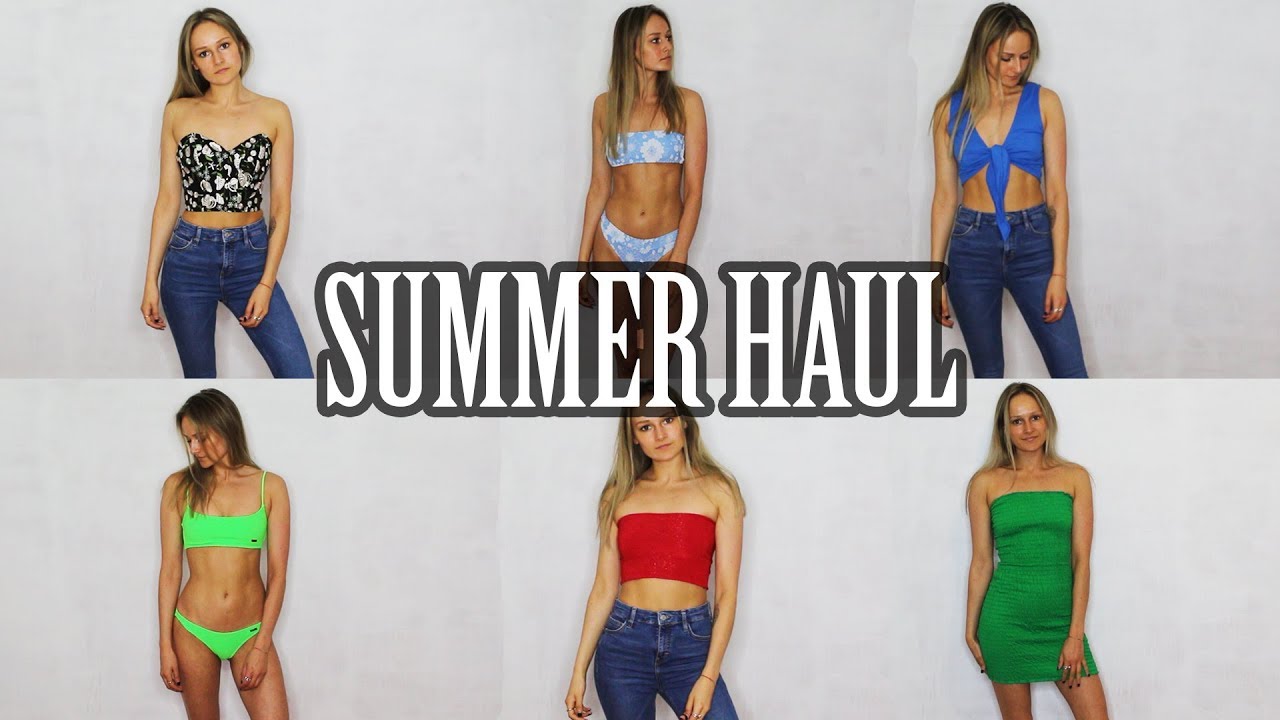HUGE SUMMER 2018 TRY ON HAUL! (Triangl swimwear, Topshop + More!)