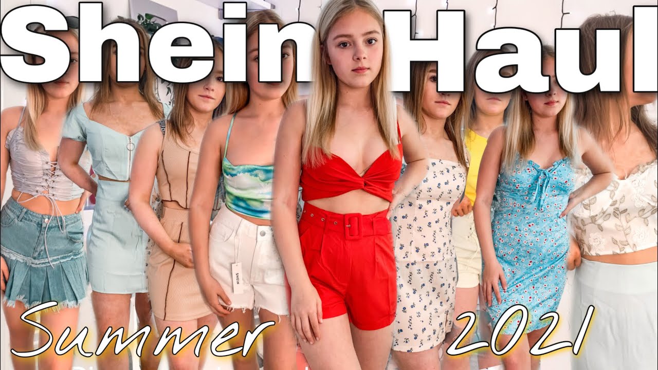 huge Summer Shein Haul | Twin Sisters ☀️ 2021 | Teen
