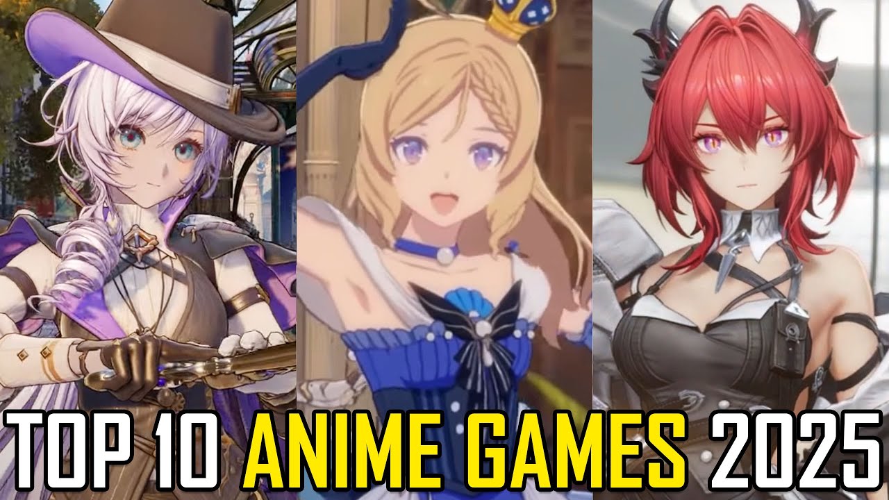 HUGE TOP 10 Upcoming ANIME Games