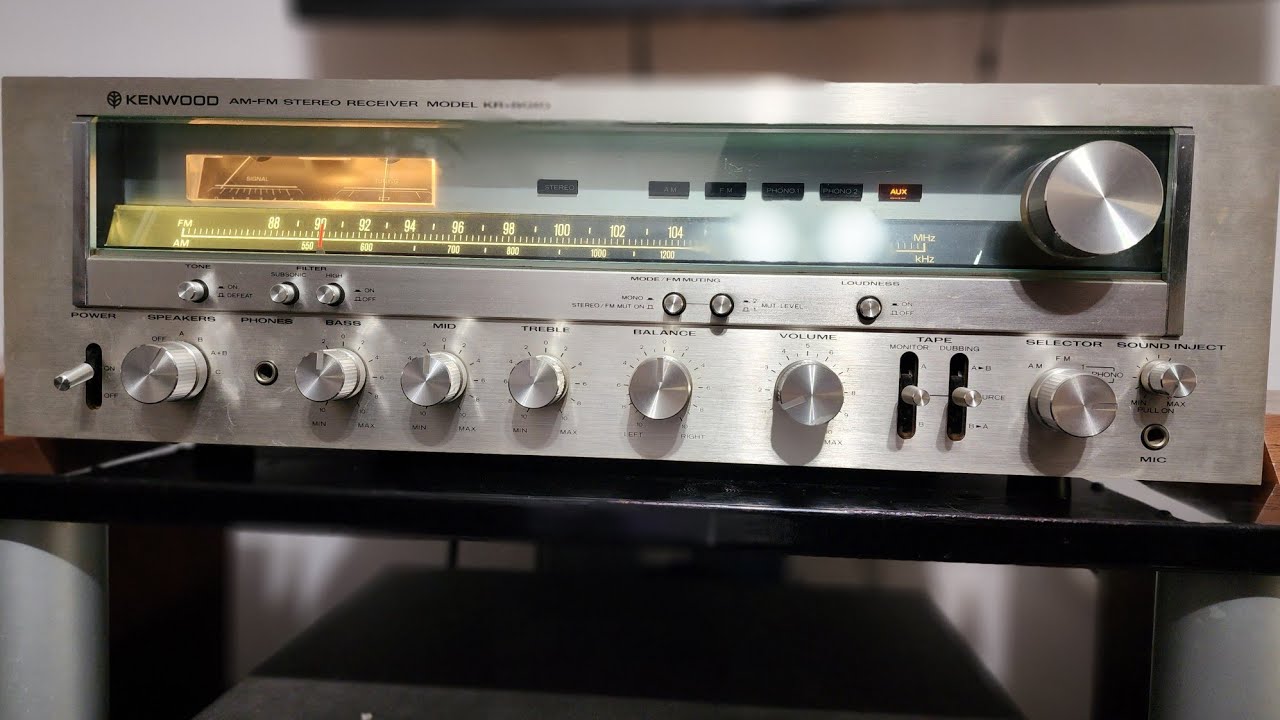 Huge value from this Huge Kenwood KR-8010 my review and discussion.