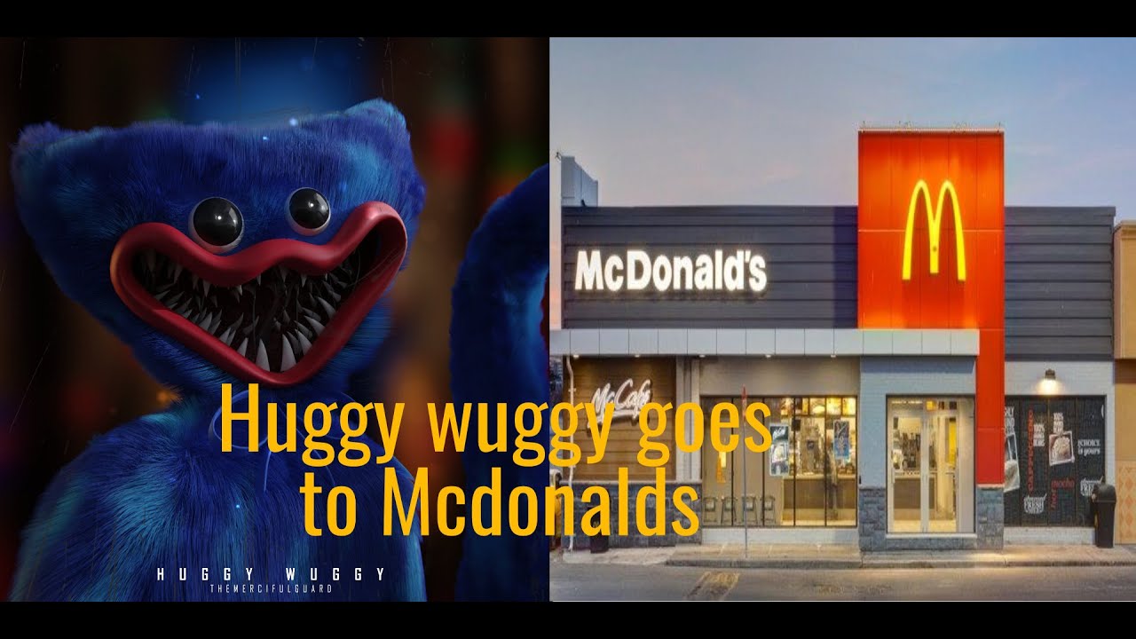 Huggy wuggy goes to mcdonalds