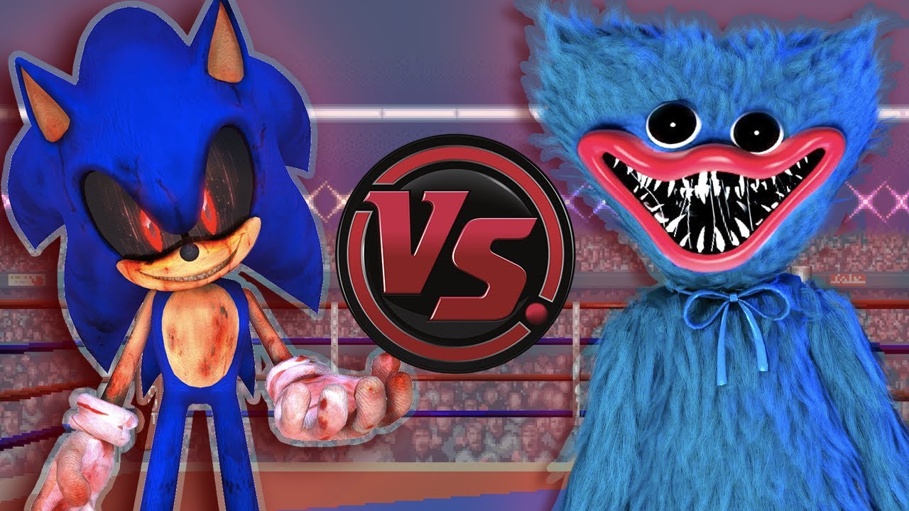 HUGGY WUGGY vs SONIC.EXE! (Poppy Playtime vs Sonic The Hedgehog Song) | CARTOON RAP ATTACK!