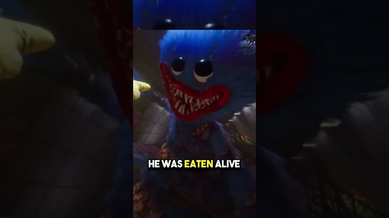 Huggy Wuggy Was EATEN ALIVE?🤔 #poppplaytime #poppplaytimechapter4 #poppy4 #huggywuggy #doey