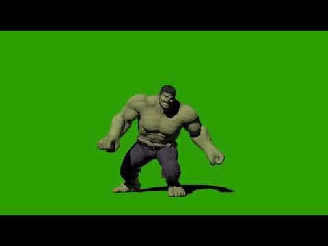 HULK GREEN SCREEN ||ANGRY 💢 HULK