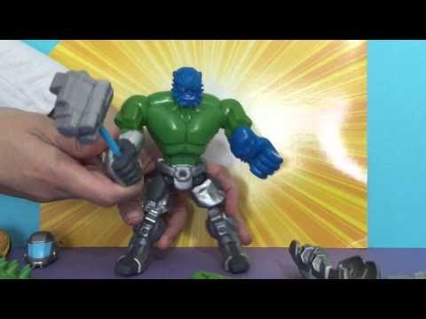 Hulk Mashers - Marvel Super Hero Mashers Hulk with A-Bomb - Unboxing 2018 Car Review India! New