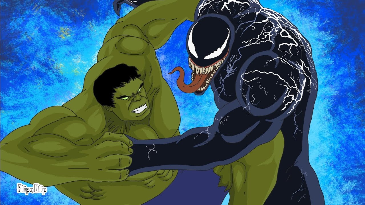 Hulk vs Venom / Flipaclip animation