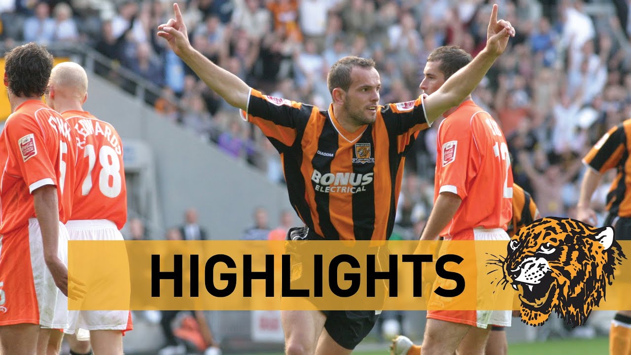Hull City 2 Blackpool 1 | Match Highlights | 11th September 2004