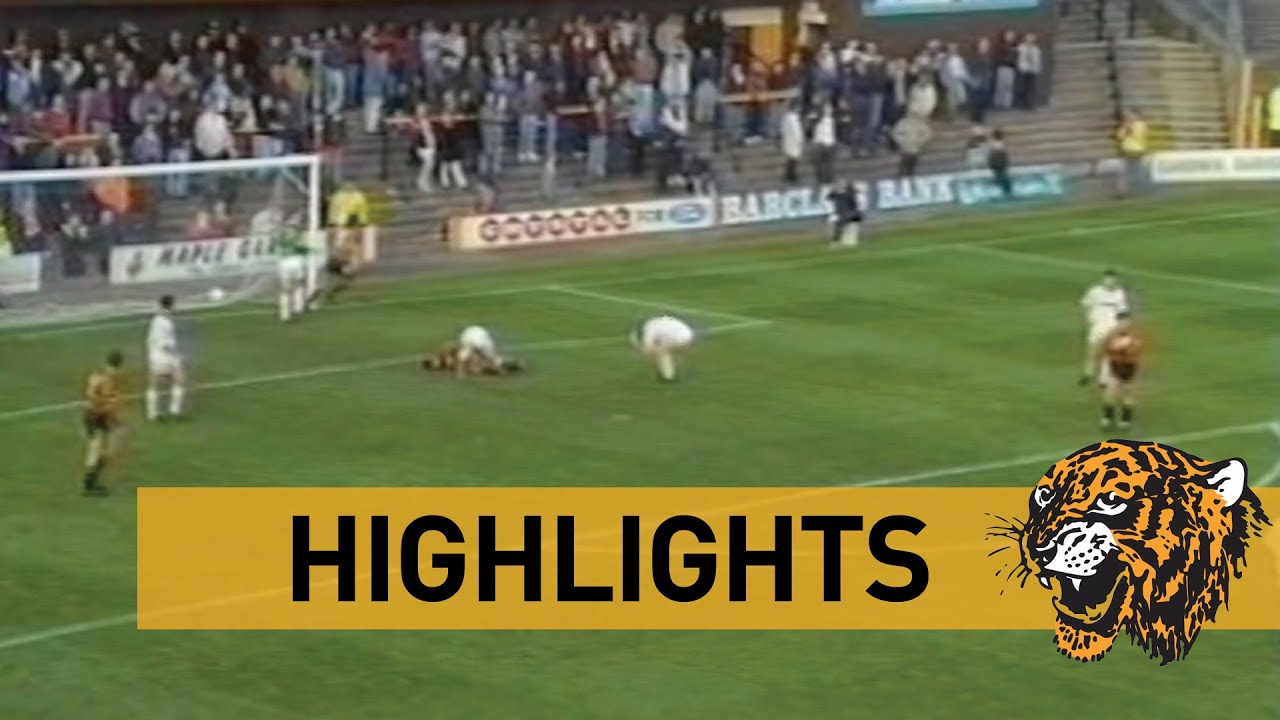 Hull City 3 Blackpool 2 | Match Highlights | 28th November 1992