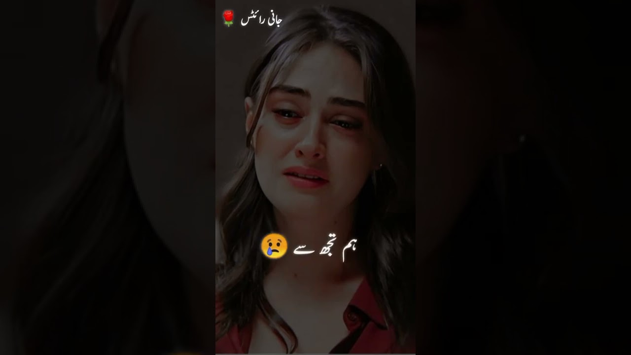 Hum Tujh Se Sad poetry Status Sad Shayari Status Sad Status Jani Writes #shorts