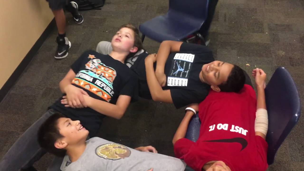 Human chair challenge