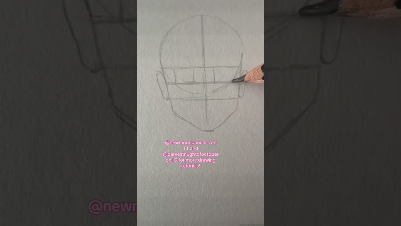 Human face tutorial! #drawingtutorial