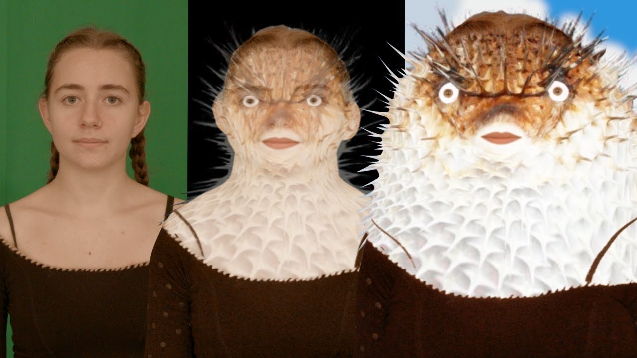 Human Mrs. Puff Transformation - Girl turns into a Puffer Fish (VFX Breakdown)