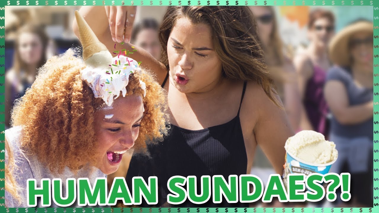 Human Sundae Challenge | Do It For The Dough w/ Tessa Brooks and Anthony Trujillo