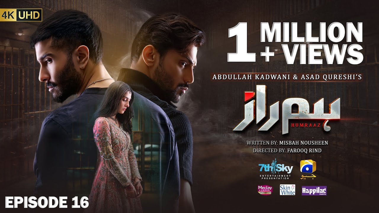 Humraaz Ep 16 [Eng Sub] Presented by Meclay Shampoo - Happilac Paints & Skin Care - 25th June 2025
