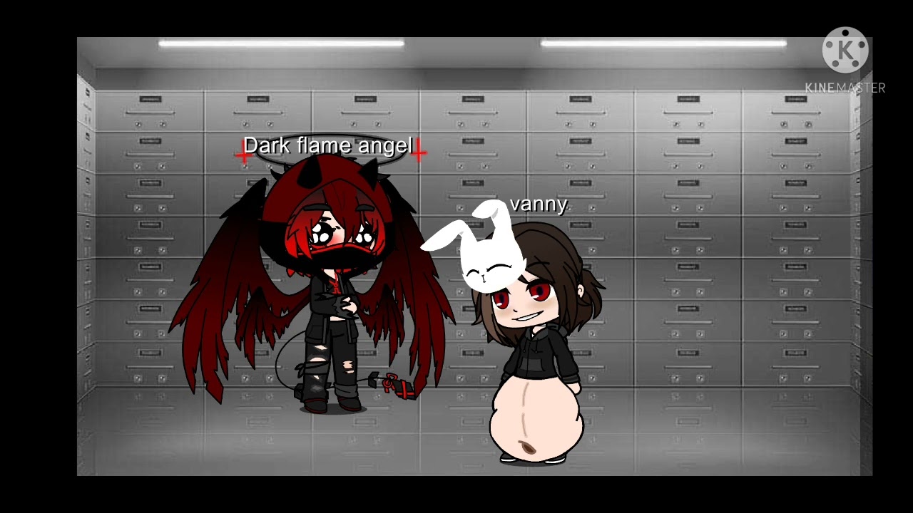 hungry vanny requested by Dark flame angel (Gacha Club vore digestion)